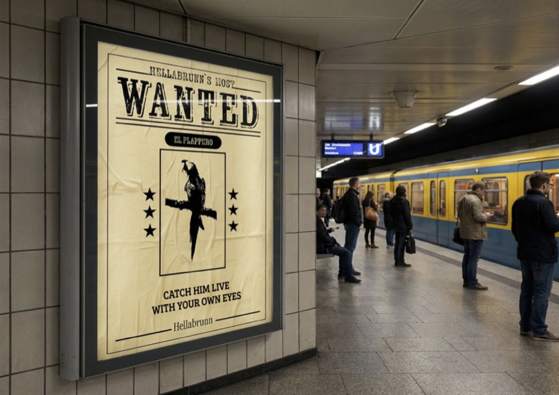 Zoo wanted poster one