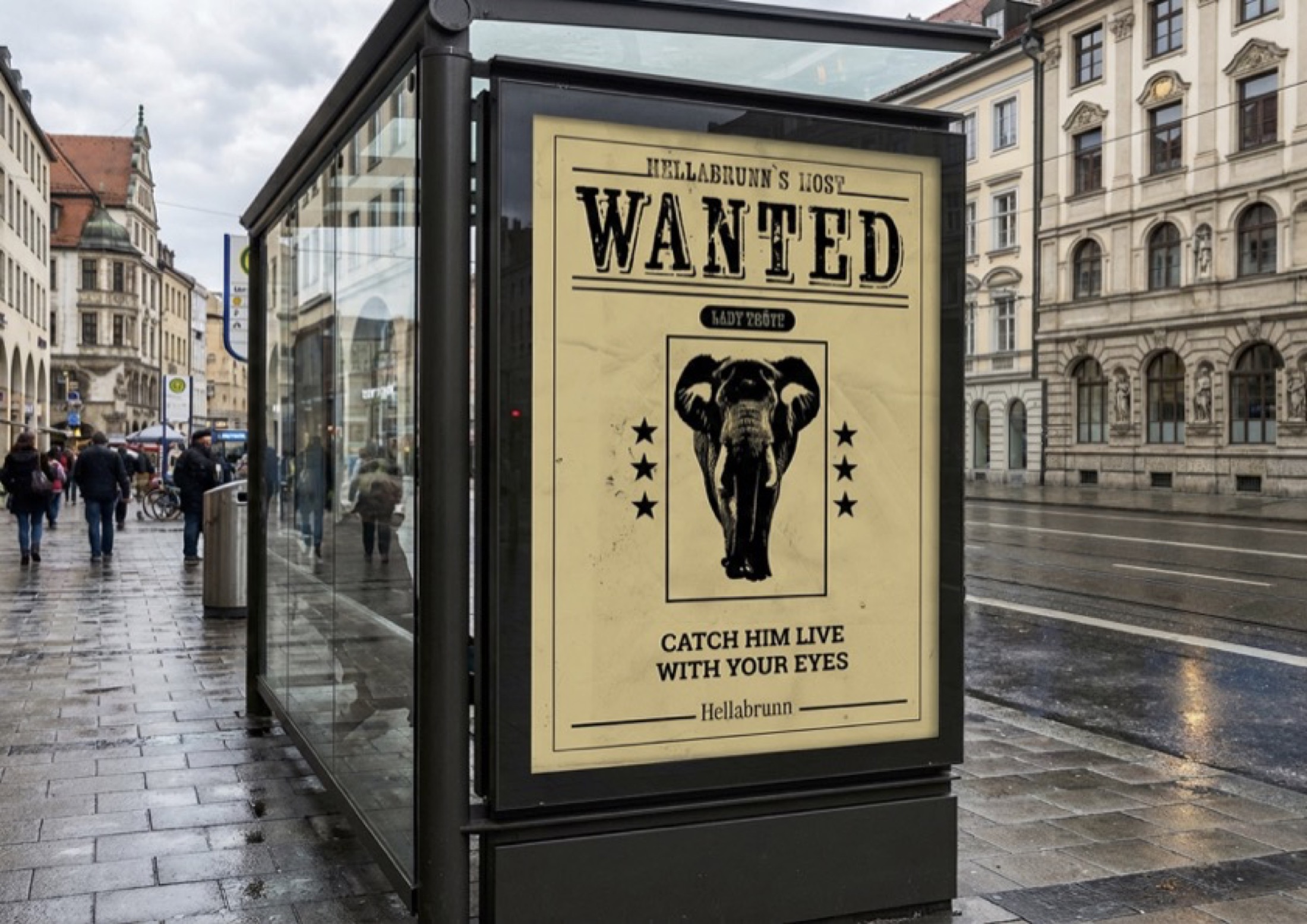 Zoo wanted poster two