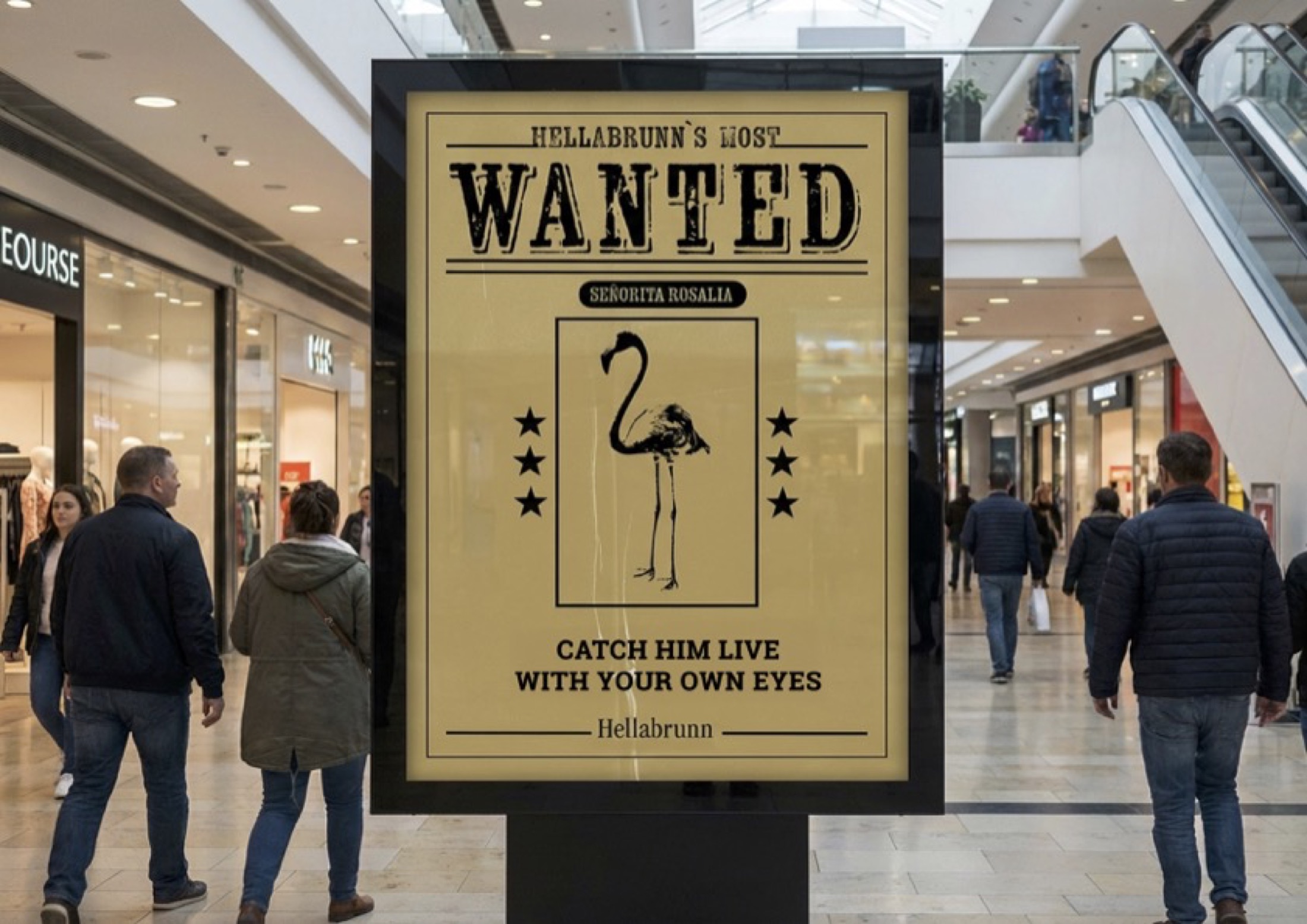 Zoo wanted poster three